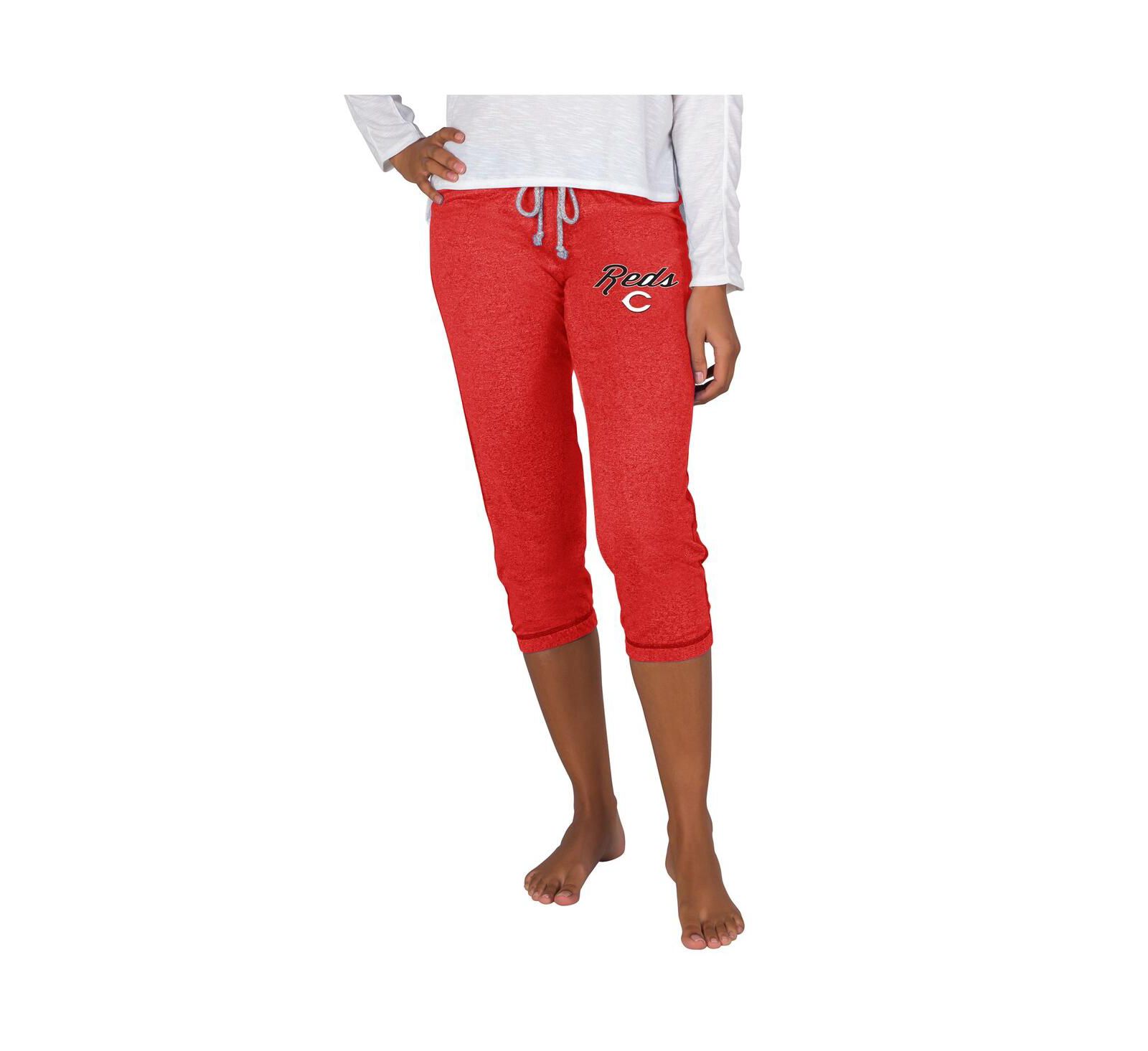 Concepts Sport Women's Red Cincinnati Reds Quest Knit Capri Pants