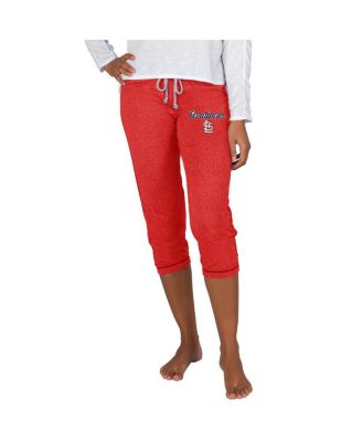 Женские трикотажные капри-брюки Concepts Sport Red St. Louis Cardinals Quest Knit