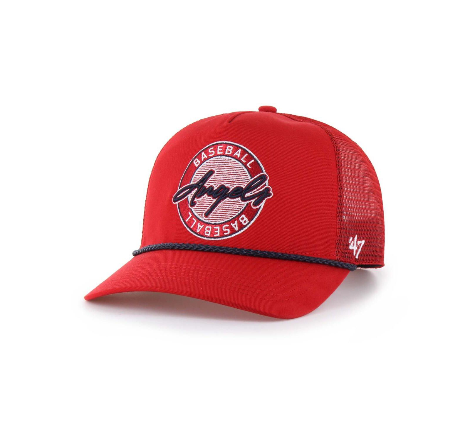 Мужская регулируемая кепка '47 Brand Red Los Angeles Angels Promenade Hitch