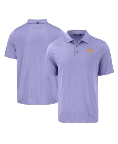 Cutter & Buck Men's Purple LSU Tigers Coastline Epic Comfort Eco Polo Shirt