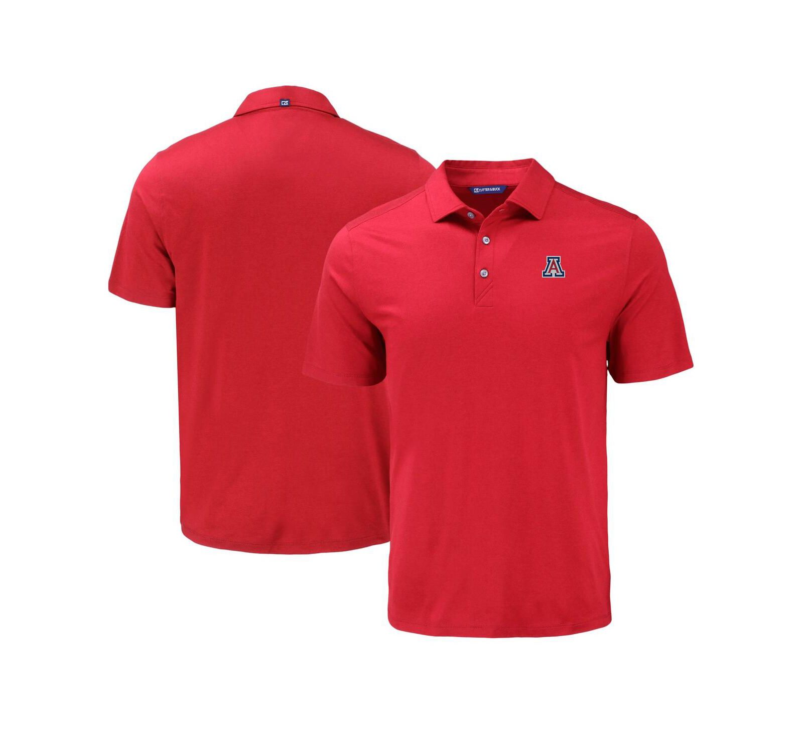 Cutter & Buck Men's Red Arizona Wildcats Coastline Epic Comfort Eco Polo Shirt