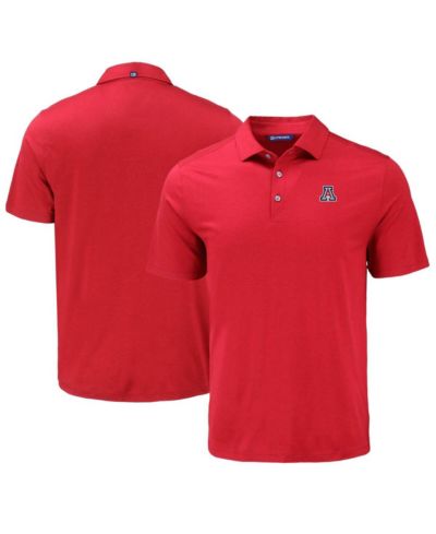 Мужская рубашка-поло Cutter & Buck Red Arizona Wildcats Coastline Epic Comfort Eco