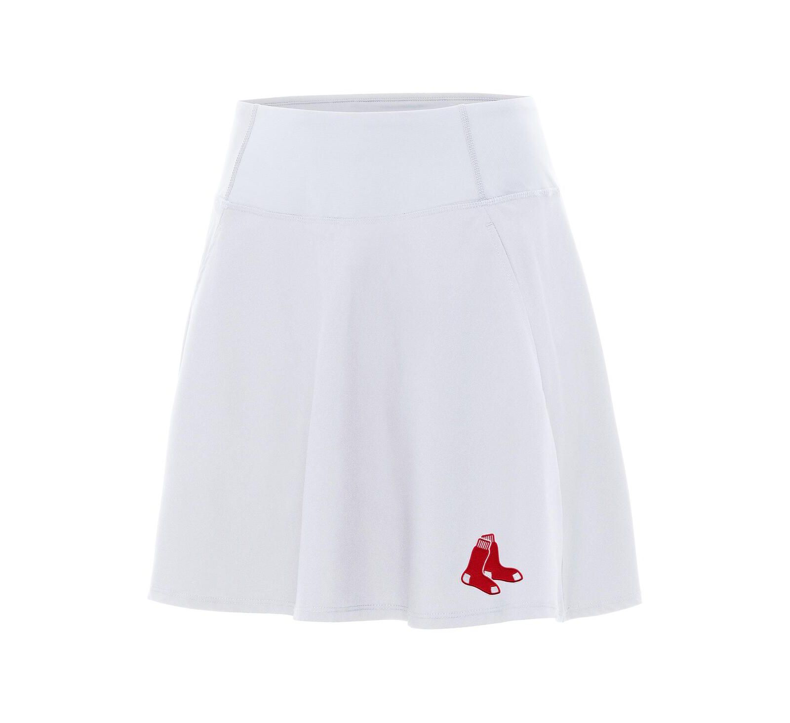 Antigua Women's White Boston Red Sox Chip Skort