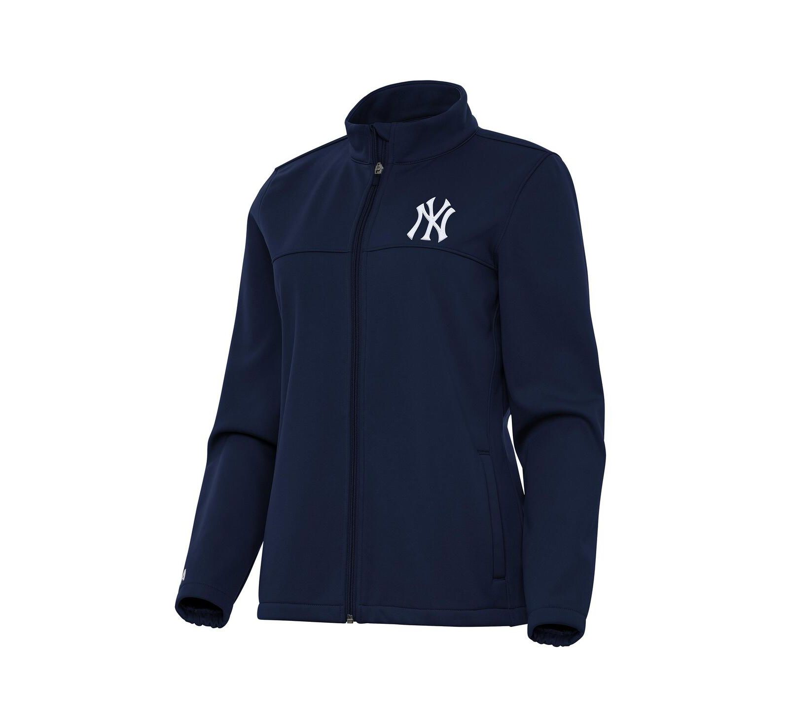 Antigua Женская куртка-пуловер New York Yankees Links 2 Golf