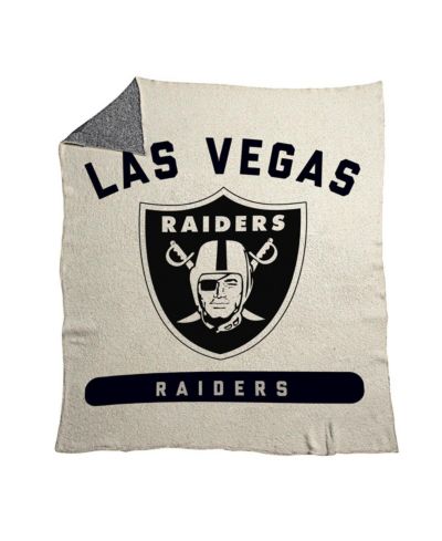 Плед Logo Brands Las Vegas Raiders 50" x 60" Luxe Dreams Throw