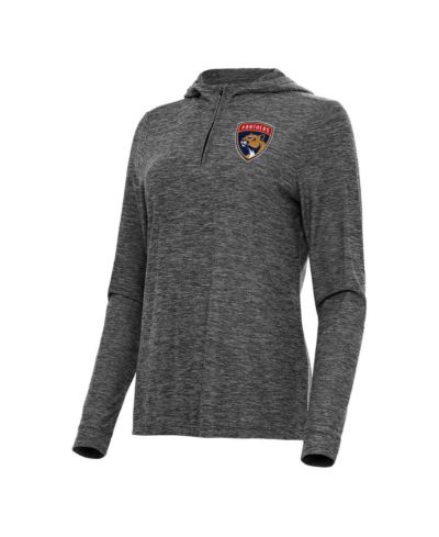 Antigua Женская серая толстовка Florida Panthers Daybreak Quarter-Zip