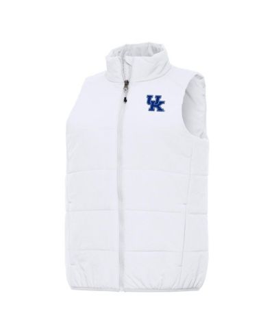 Antigua Женская жилетка Kentucky Wildcats White Full-Zip