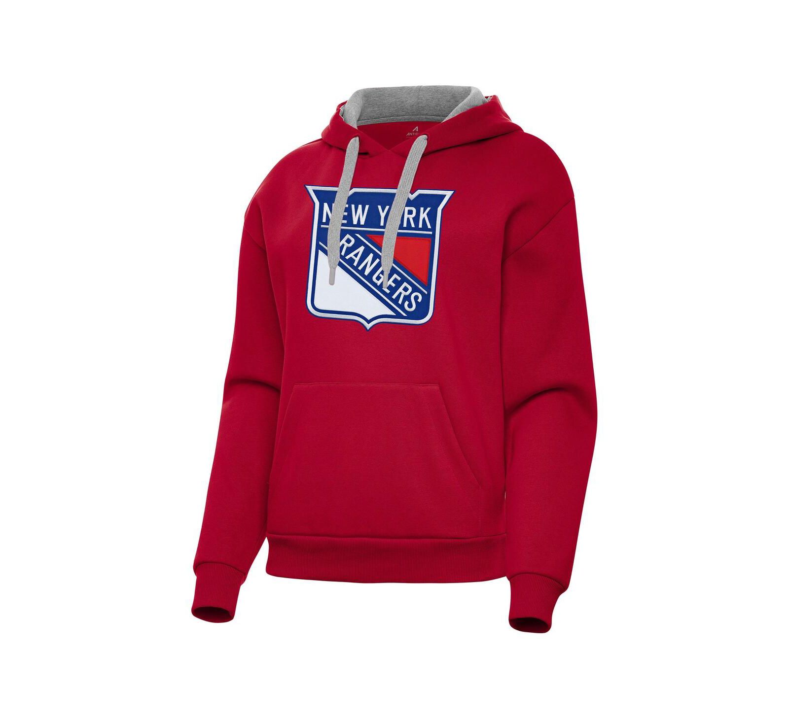 Женское худи Antigua New York Rangers Victory Red