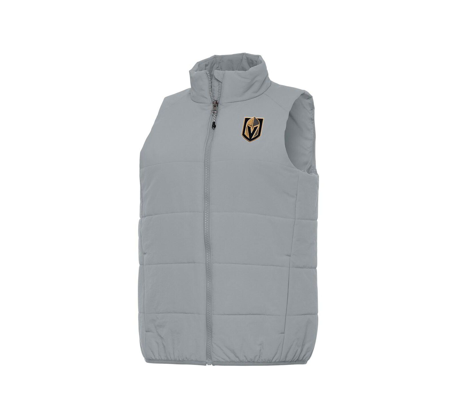 Antigua Women's Gray Vegas Golden Knights Experience Full-Zip Vest