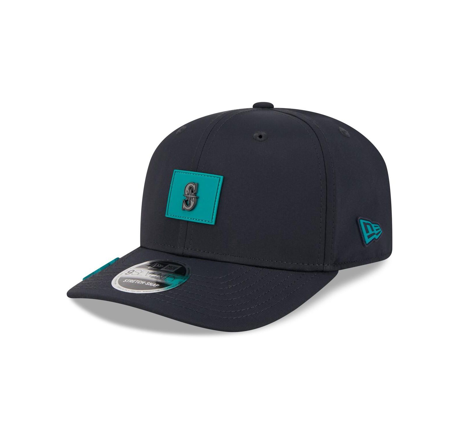 Мужская регулируемая кепка New Era Seattle Mariners 2026 Clubhouse 9SEVENTY, темно-синяя