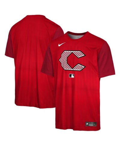 Nike Big Boys and Girls Red Cincinnati Reds 2026 City Connect Authentic Collection Velocity Dri-FIT T-Shirt