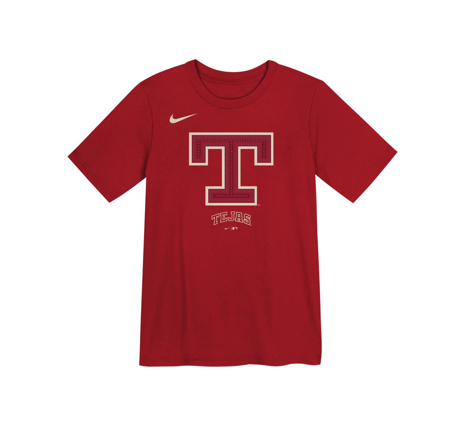 Nike Toddler Red Texas Rangers 2026 City Connect Logo T-Shirt