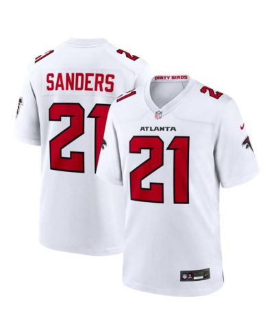 Мужская джерси Nike Deion Sanders White Atlanta Falcons Retired Player Game Jersey - Icon Edition