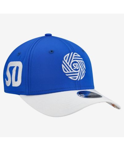 Кепка New Era Blue San Diego FC Jersey Hook 9SEVENTY регулируемая для мальчиков и девочек
