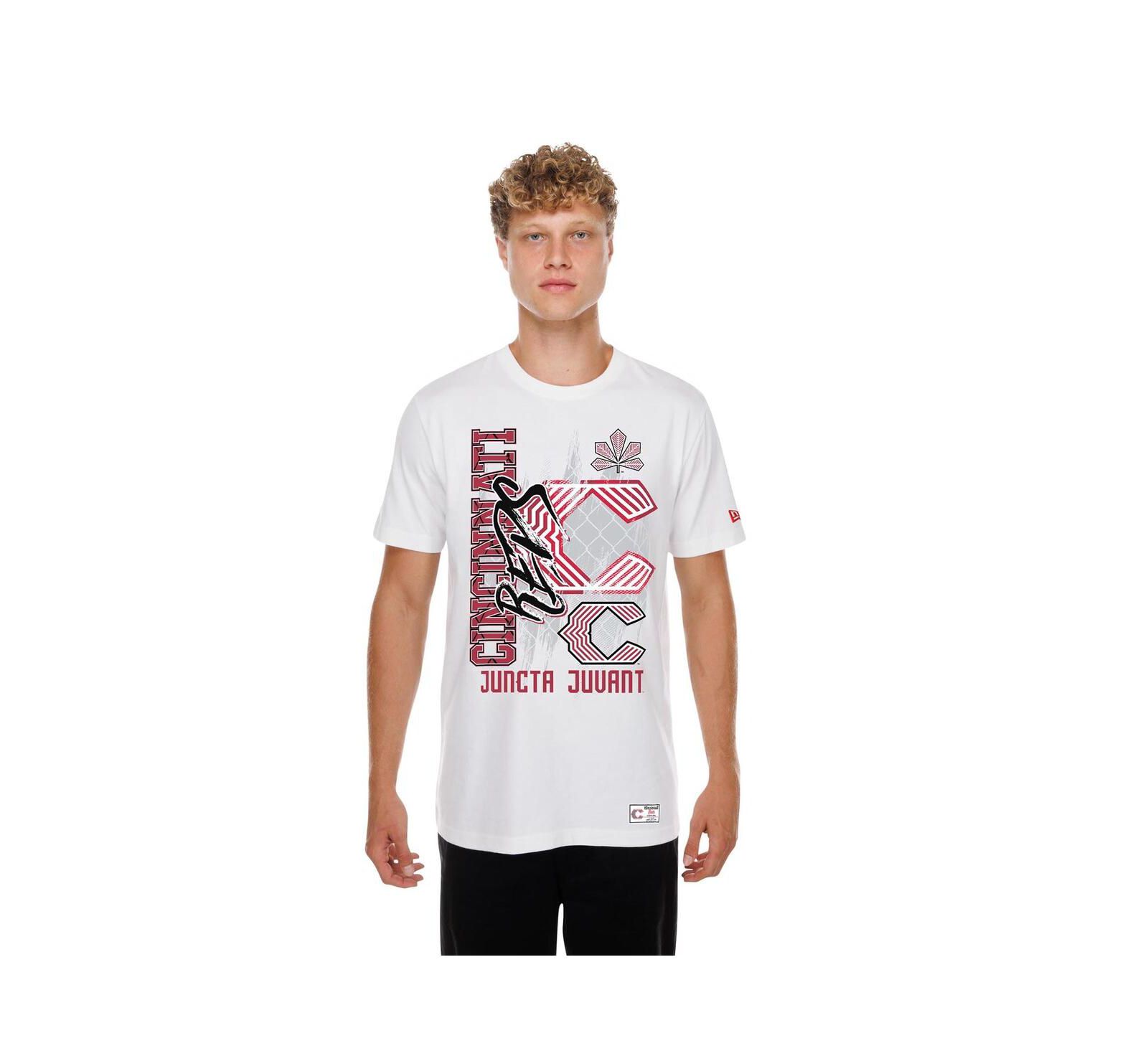 New Era Men's White Cincinnati Reds 2026 City Connect Photo Real T-Shirt