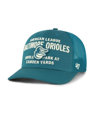 '47 Brand Men's Teal Baltimore Orioles Contemporary Hitch Adjustable Trucker Hat
