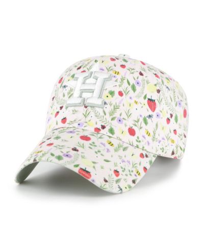 Кепка '47 Brand Women's Light Pink Houston Astros Posey Clean Up