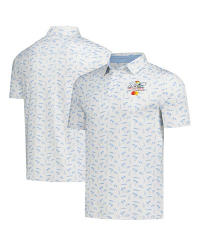 Flomotion Men's Cream Arnold Palmer Invitational Polo Shirt
