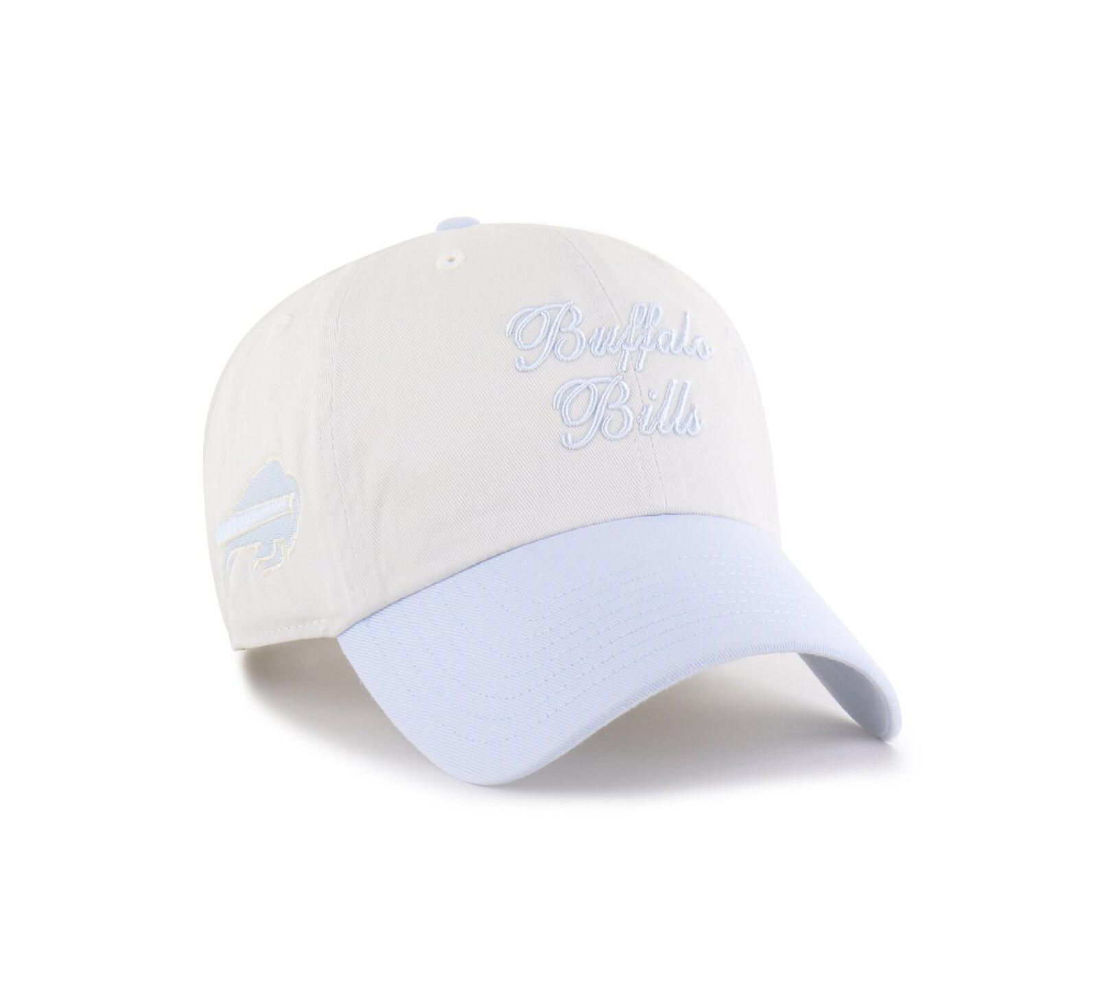 '47 Brand Women's White Buffalo Bills Gelato Two-Tone Clean Up Adjustable Hat