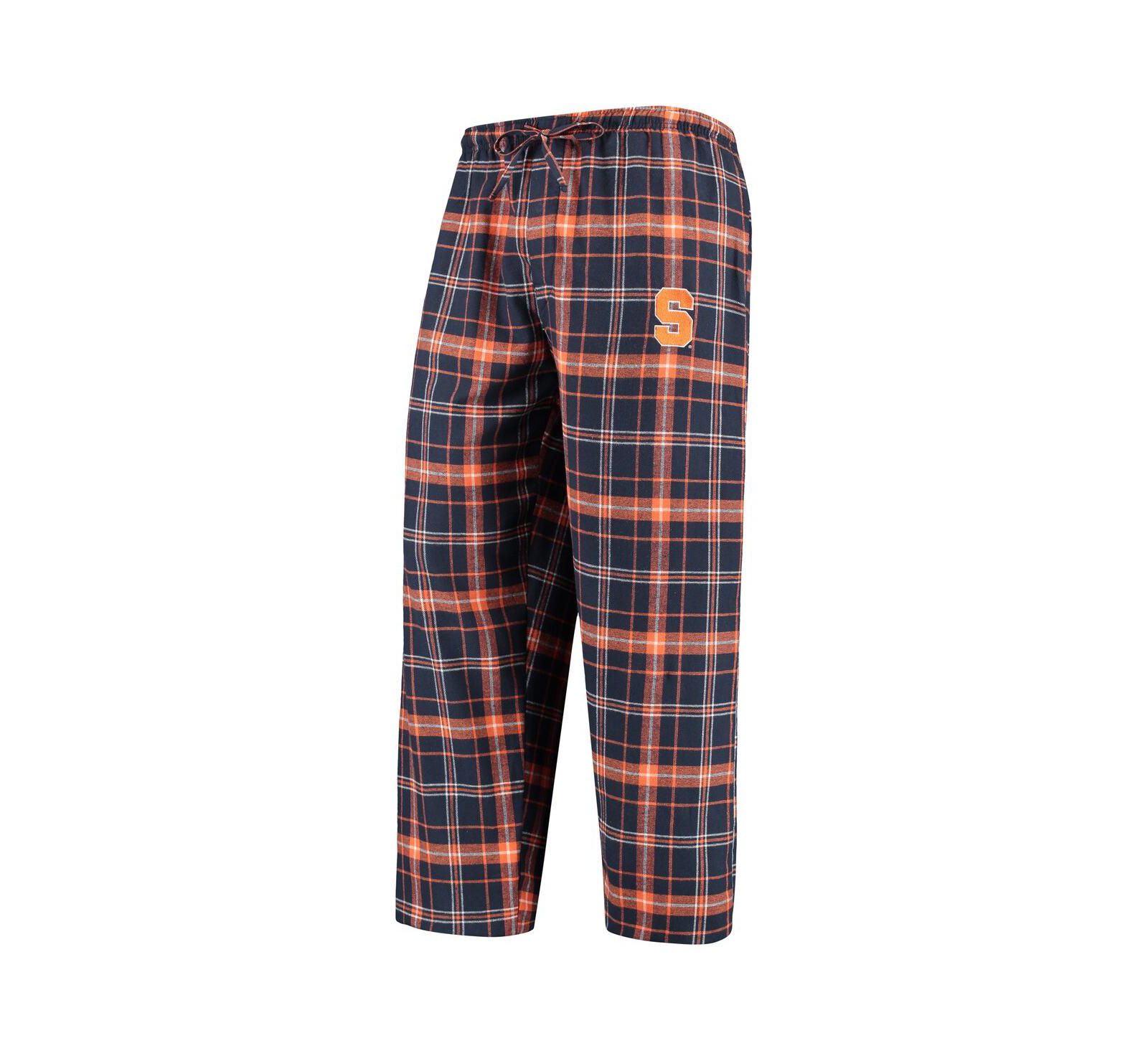 Concepts Sport Men's Navy/Orange Syracuse Orange Ultimate Flannel Pants