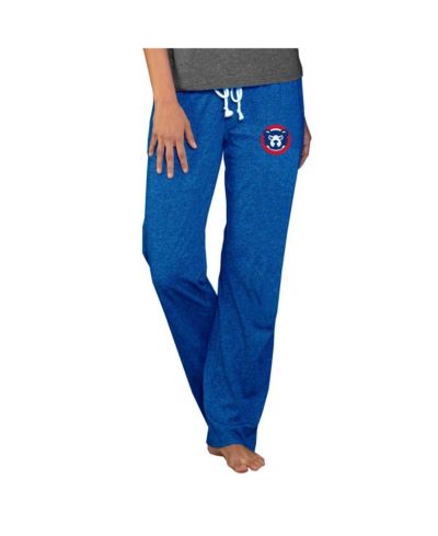 Женские трикотажные брюки Concepts Sport Royal Chicago Cubs Cooperstown Quest