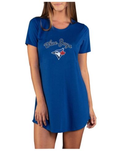 Женская ночная рубашка Concepts Sport Royal Toronto Blue Jays Marathon Knit