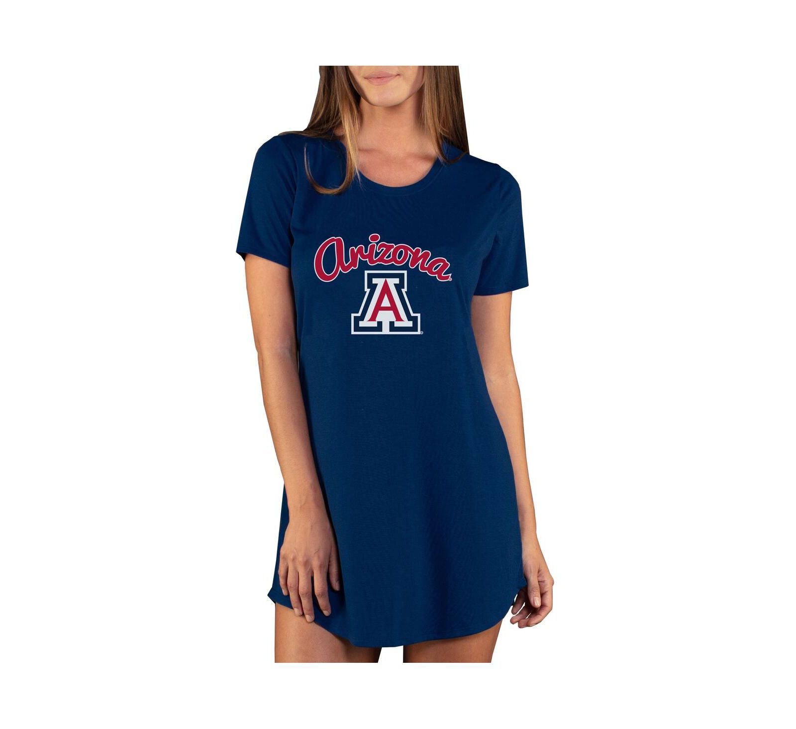 Женская ночная рубашка Concepts Sport Navy Arizona Wildcats Marathon