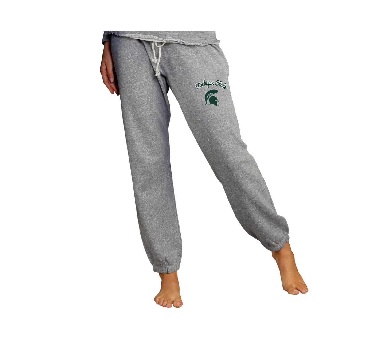 Concepts Sport Women's Gray Michigan State Spartans Mainstream Knit Jogger Pants
