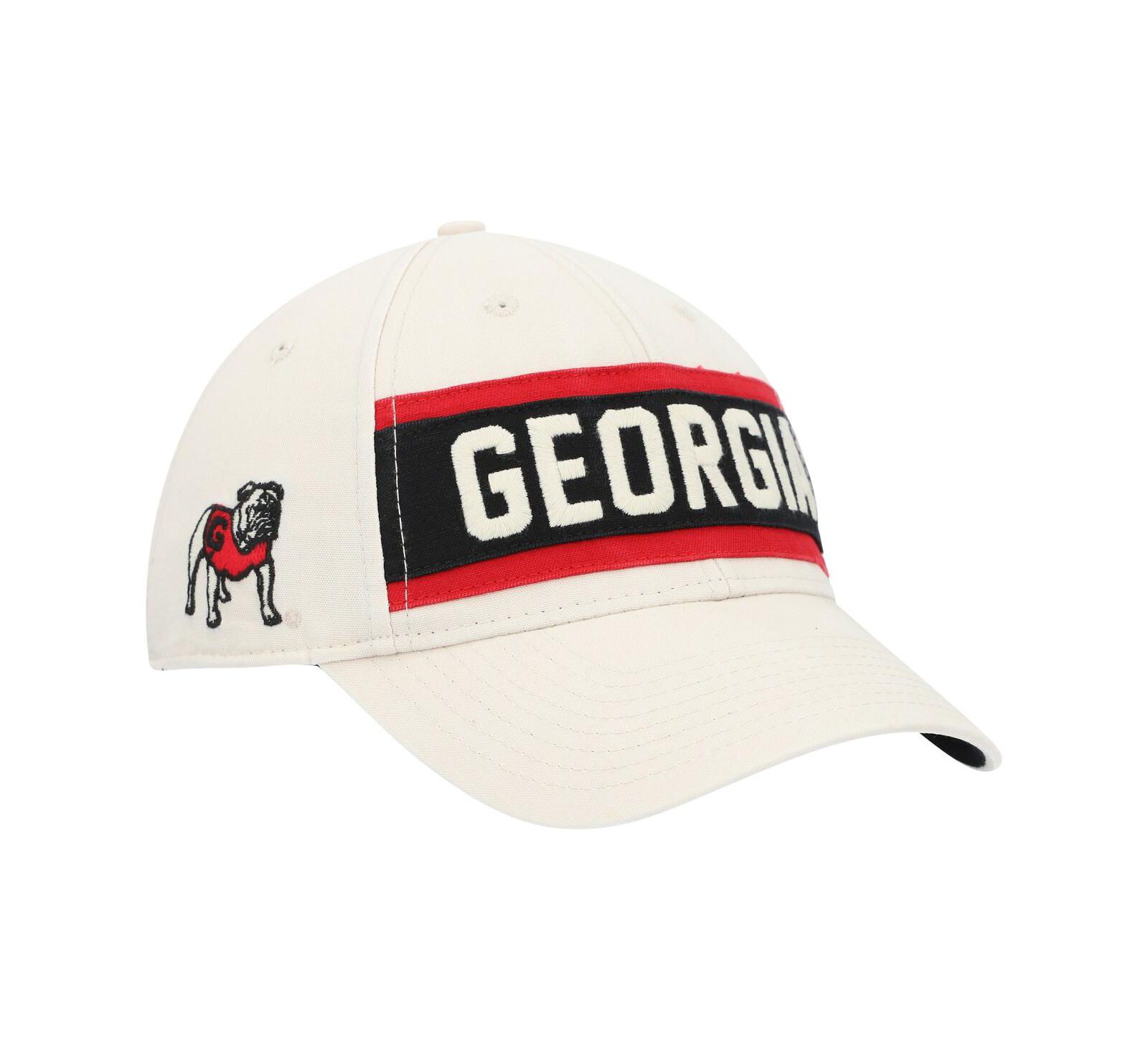 Мужская регулируемая кепка '47 Brand Cream Georgia Bulldogs Crossroad MVP