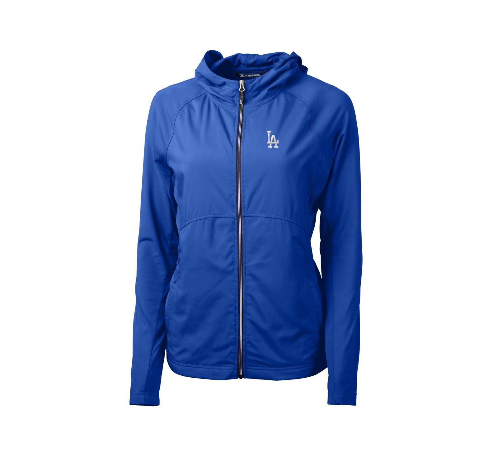 Cutter & Buck Женская куртка Cutter & Buck Royal Los Angeles Dodgers Adapt Eco Knit Full-Zip Jacket