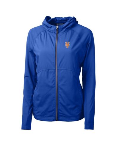 Cutter & Buck Женская куртка Adapt Eco Knit с полной молнией, королевский синий New York Mets