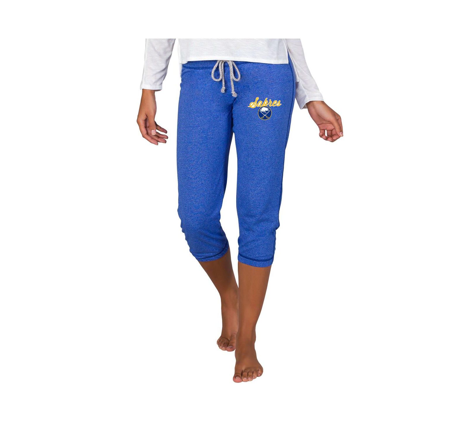 Женские трикотажные брюки-капри Concepts Sport Women's Royal Buffalo Sabres Quest Knit