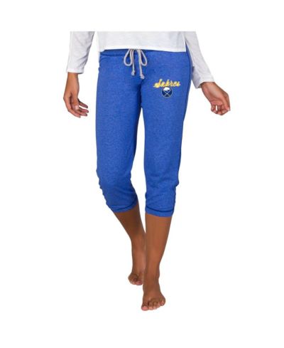 Женские трикотажные брюки-капри Concepts Sport Women's Royal Buffalo Sabres Quest Knit