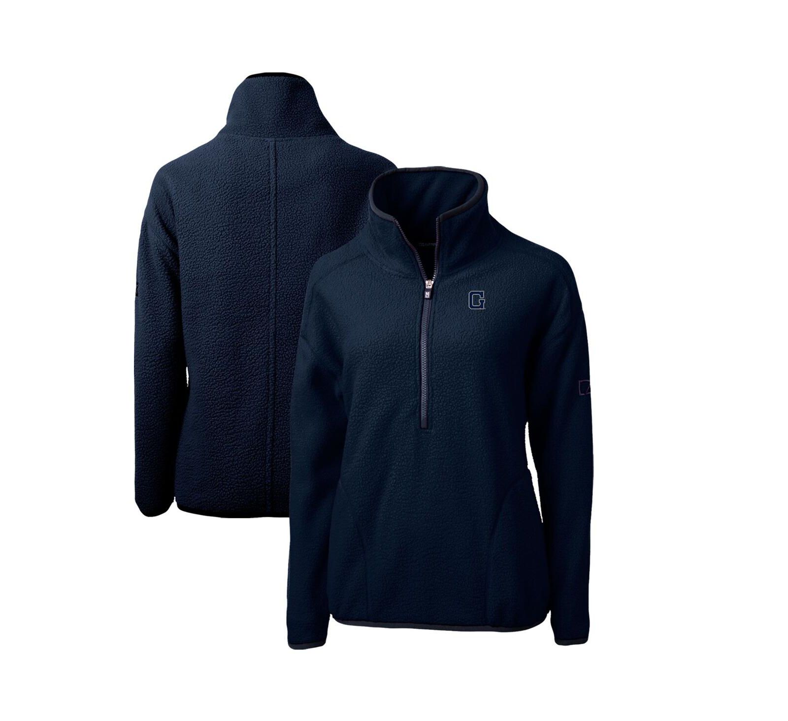 Cutter & Buck женская куртка-флис Georgetown Hoyas Cascade Half-Zip