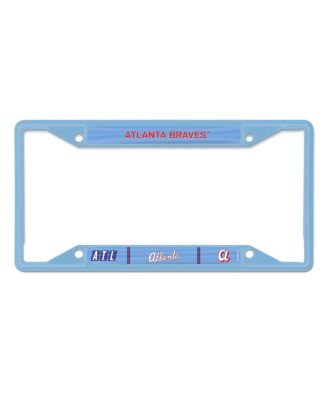 Wincraft Atlanta Braves 2026 City Connect Laser Cut Metal License Plate Frame