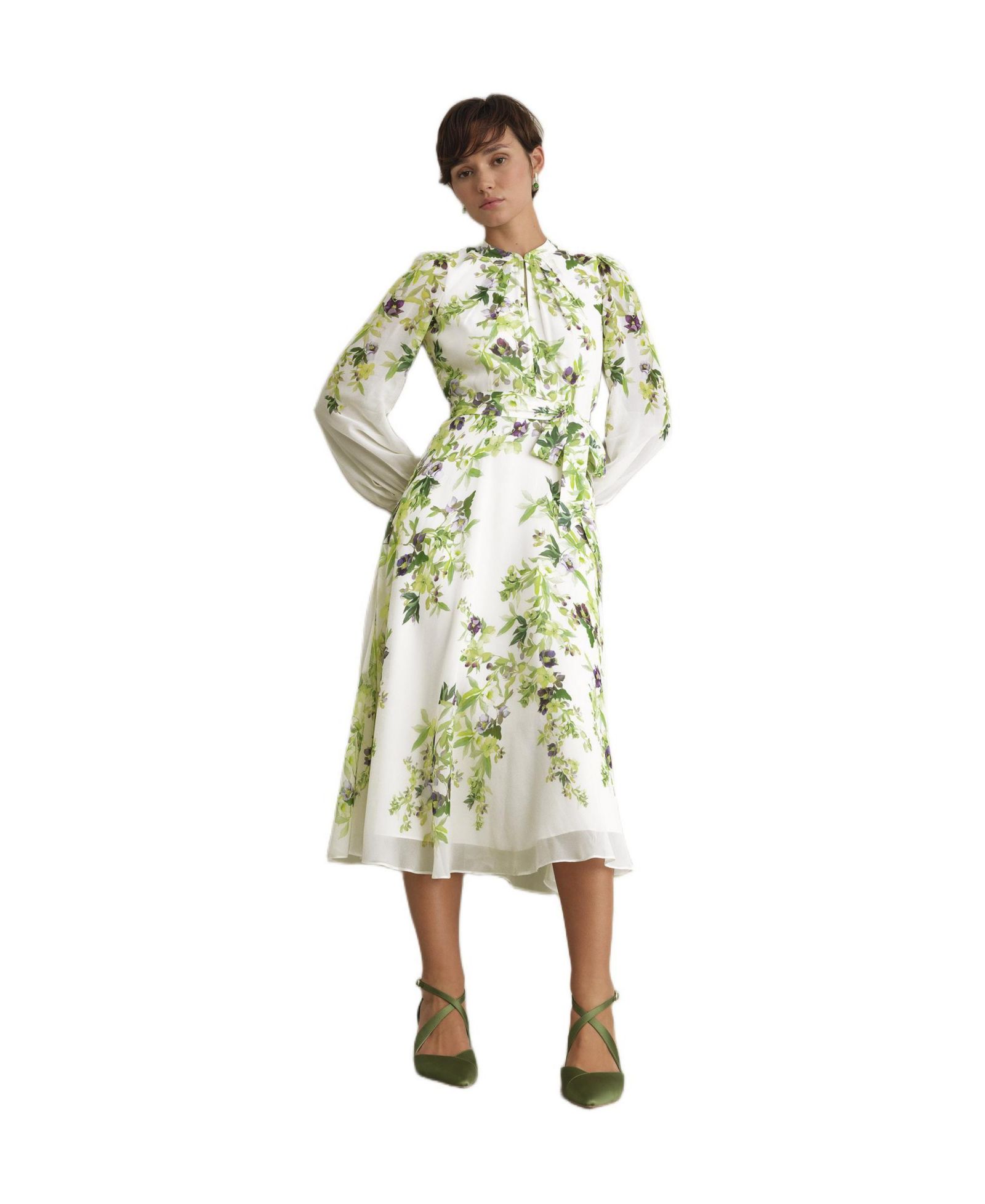 Женское шелковое платье Hobbs London Women's Pia