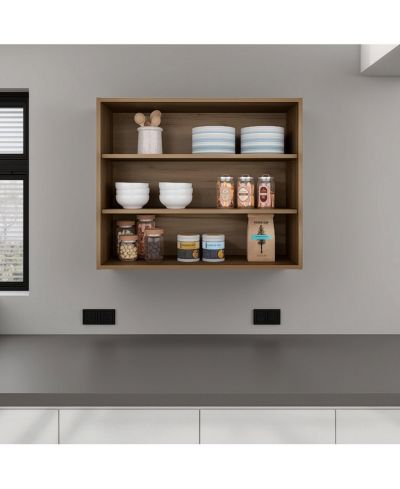 Настенный шкаф FM FURNITURE Chinle из меламина с открытым хранением