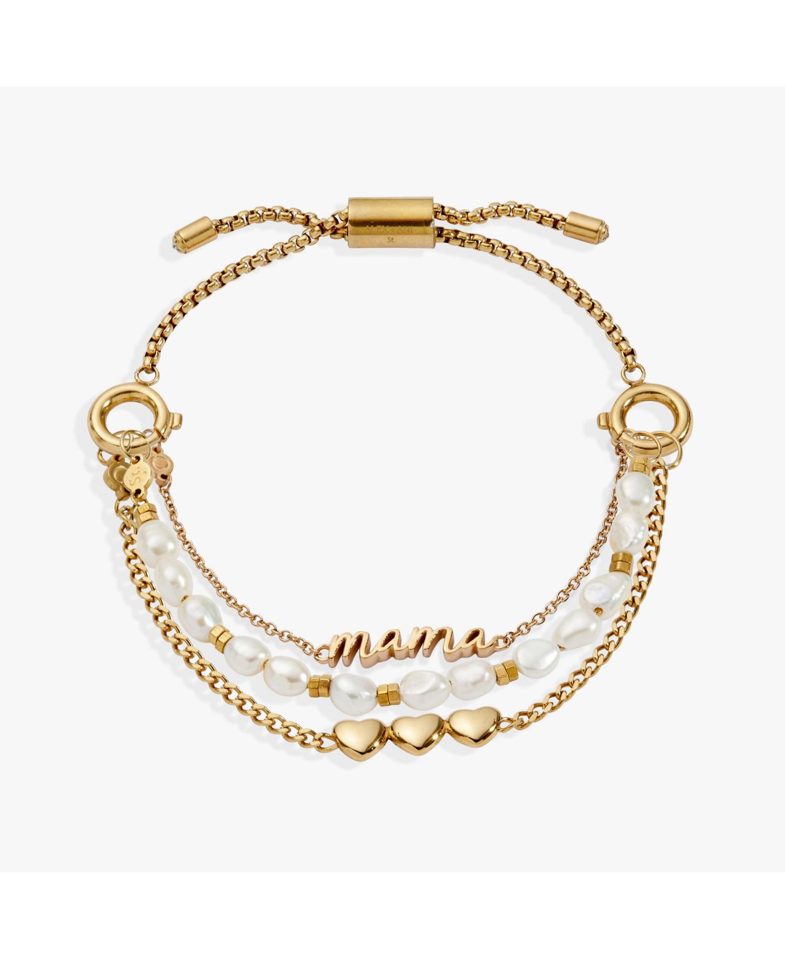 Набор браслетов Alex and Ani Mama "Home Is Where The Heart Is"