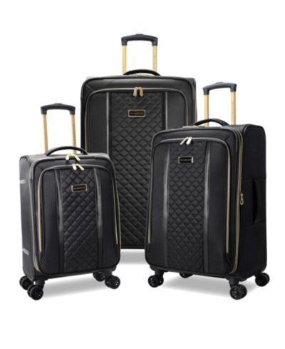 STELLA BLANC Sloane 3-Piece Softside Expandable Spinner Luggage Set