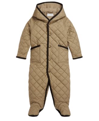 Детский комбинезон Polo Ralph Lauren Baby Boys' and Baby Girls' One Piece Hooded Snowsuit