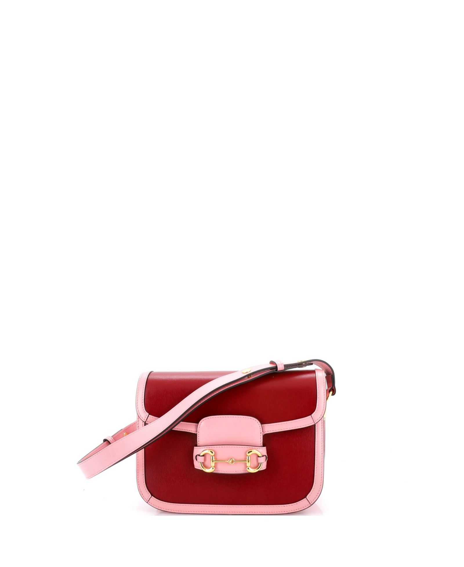 Б/у кожаная сумка через плечо Gucci Small Horsebit 1955