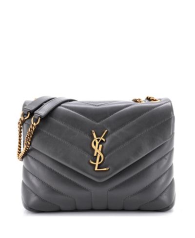 Pre-Owned Saint Laurent сумка через плечо Loulou, кожа Matelasse Chevron