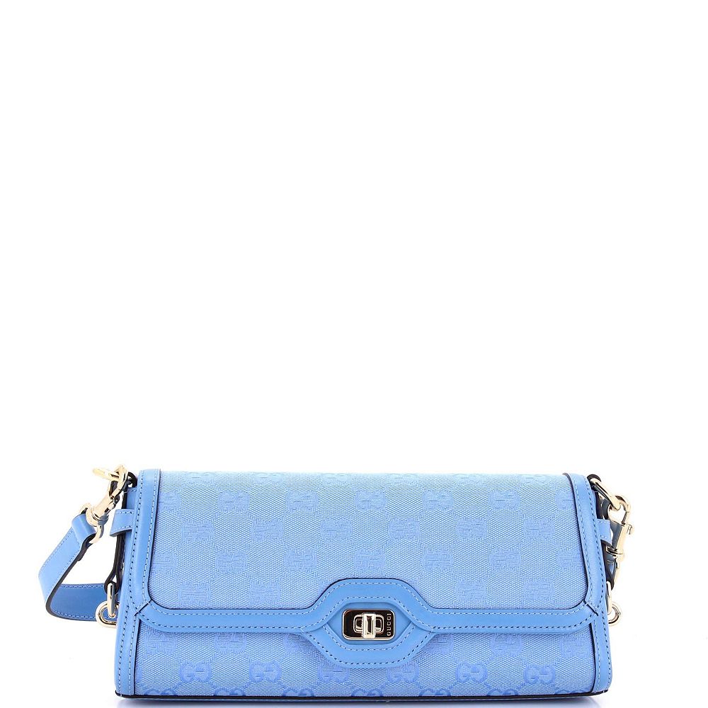 Б/у сумка Gucci Small Luce на плечо из холста
