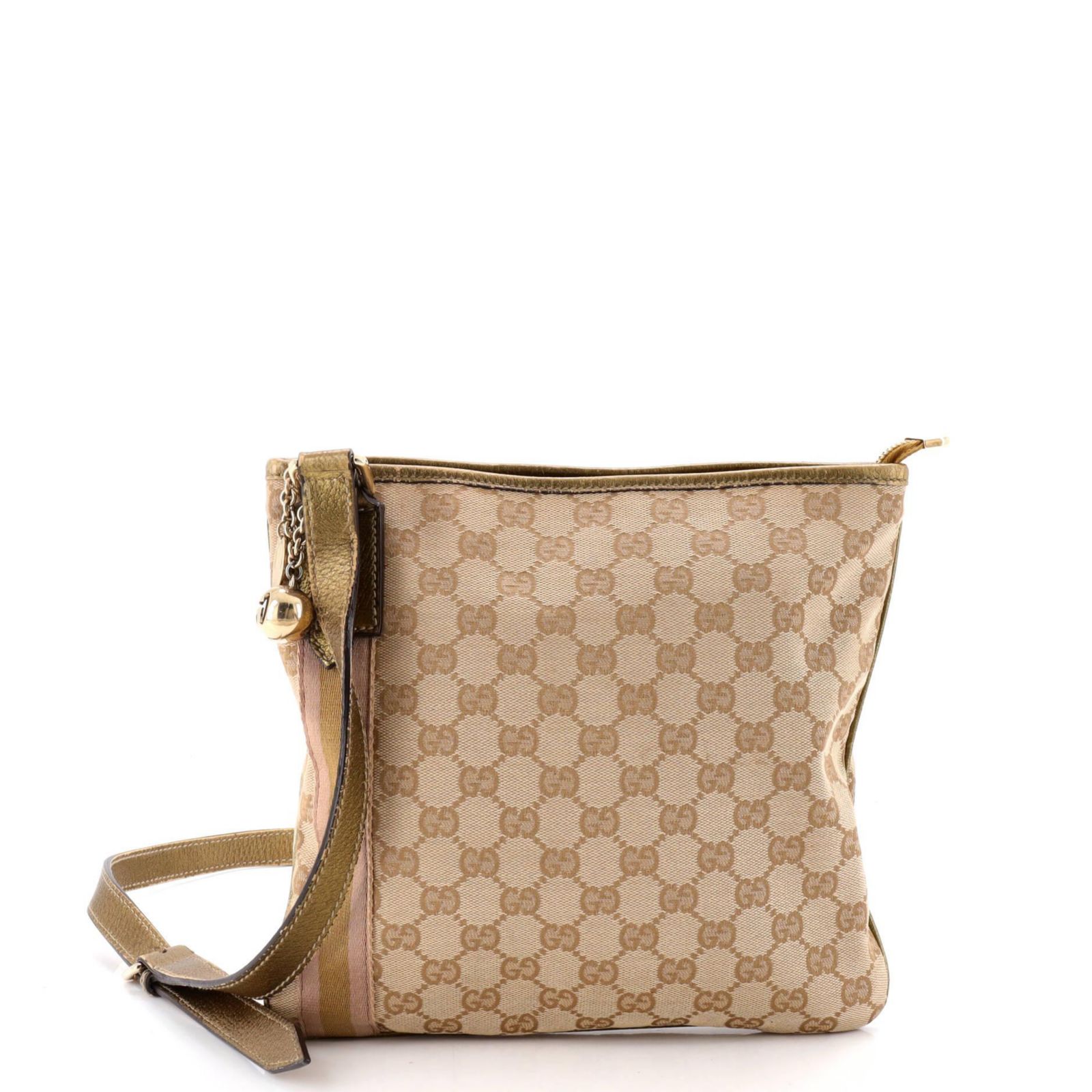 Б/у сумка-мессенджер Gucci Jolicoeur GG Canvas