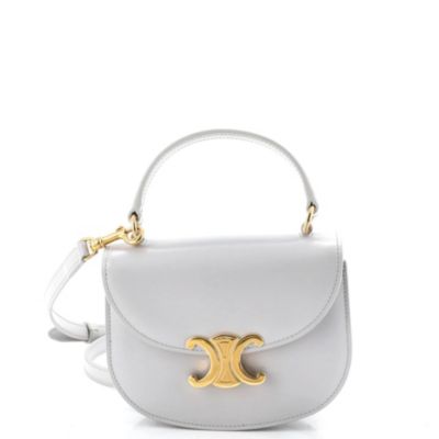 Сумка Celine Mini Triomphe Besace Clea Top Handle Leather Pre-Owned