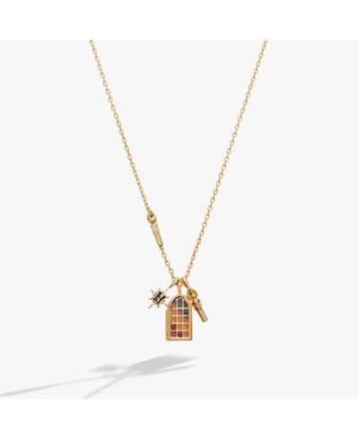 Alex and Ani Harry Potter Hogwarts Great Hall Cluster Charm Necklace