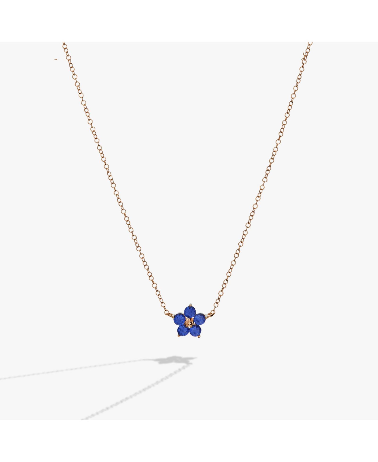 Ожерелье Alex and Ani Crystal Forget-Me-Not Flower