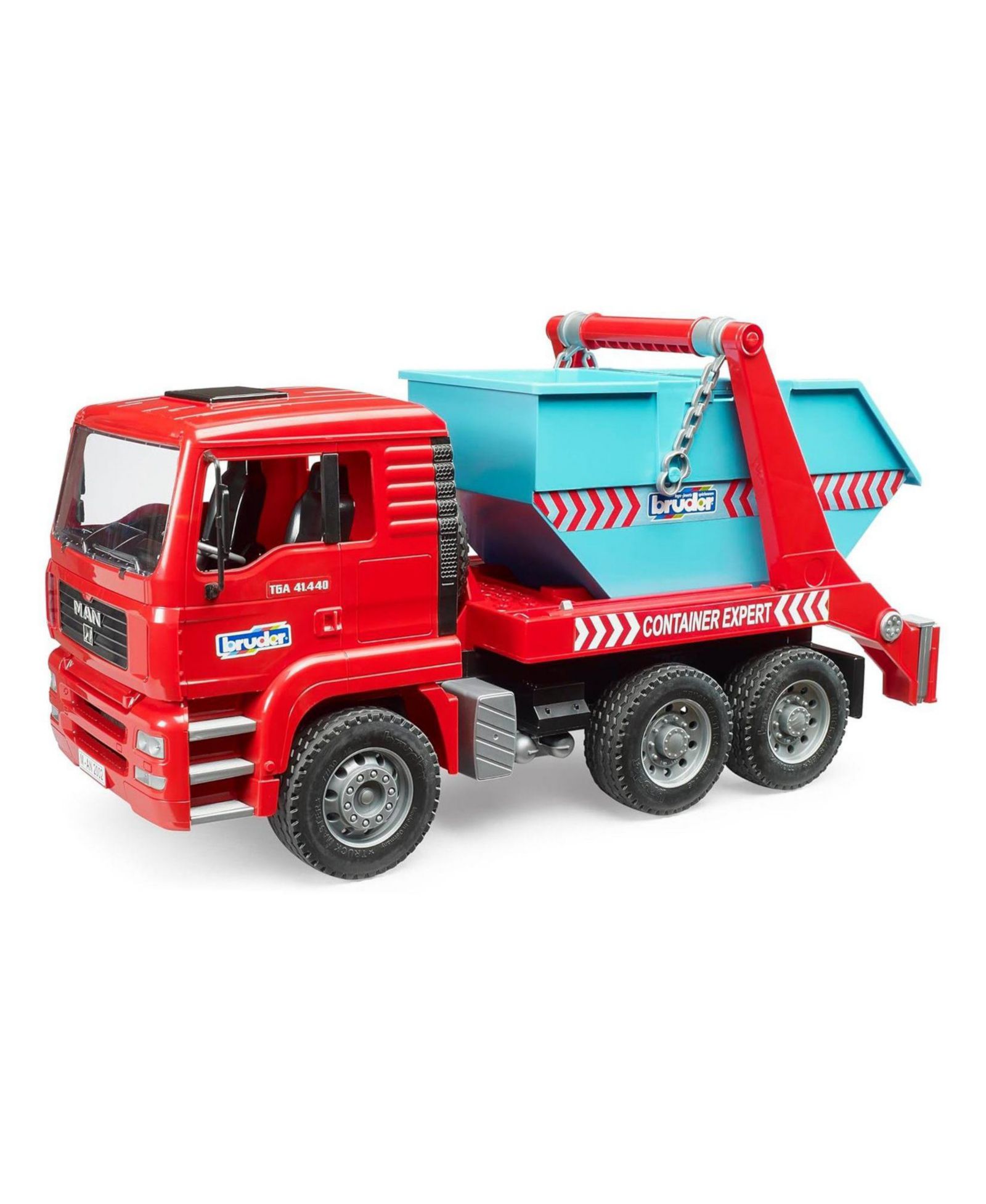 Грузовик-контейнер Bruder 1/16 MAN TGA Skip Loader