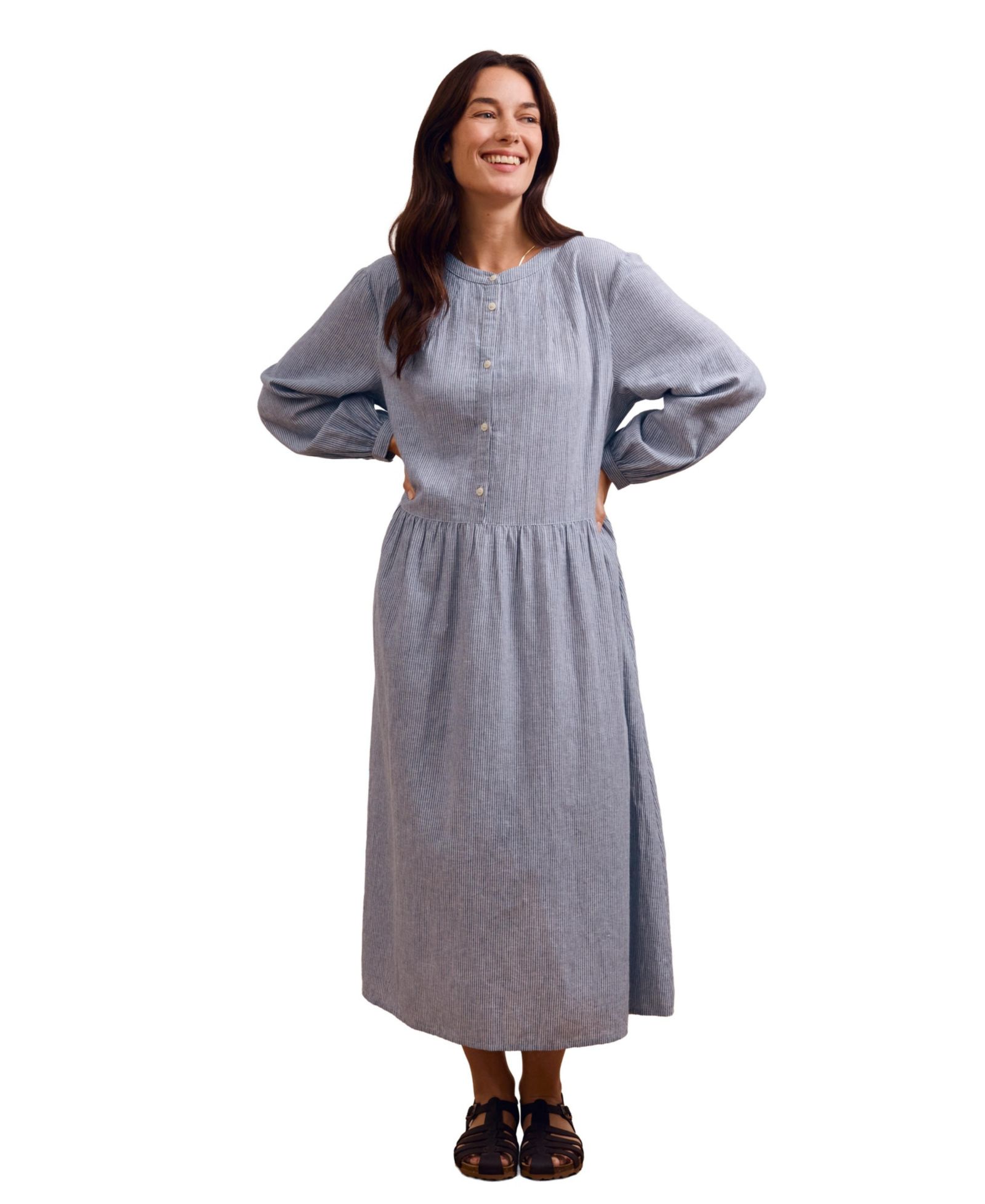 Женская рубашка-платье Celtic & Co. Button Front Midi