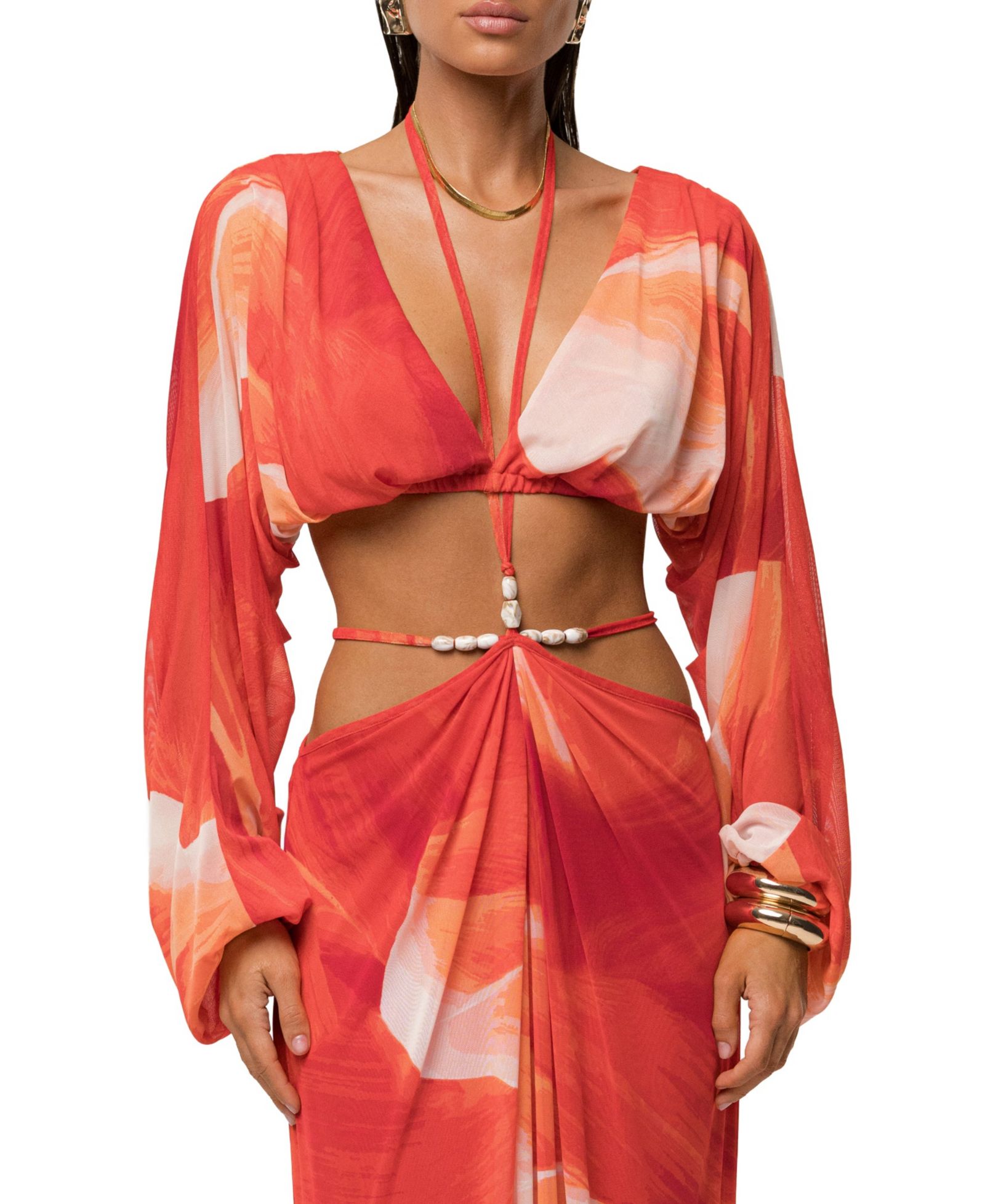 JLUXLABEL Женский топ Selene Draped